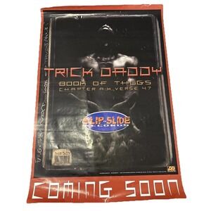Trick Daddy – Book Of Thugs Chapter AK Verse 47  – 24x36 Original  Poster 2000